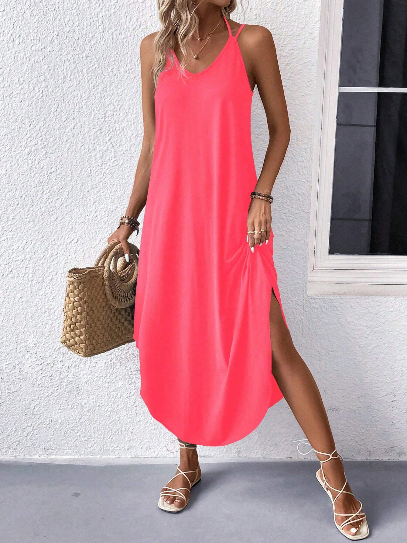 Elegant European Casual Dress